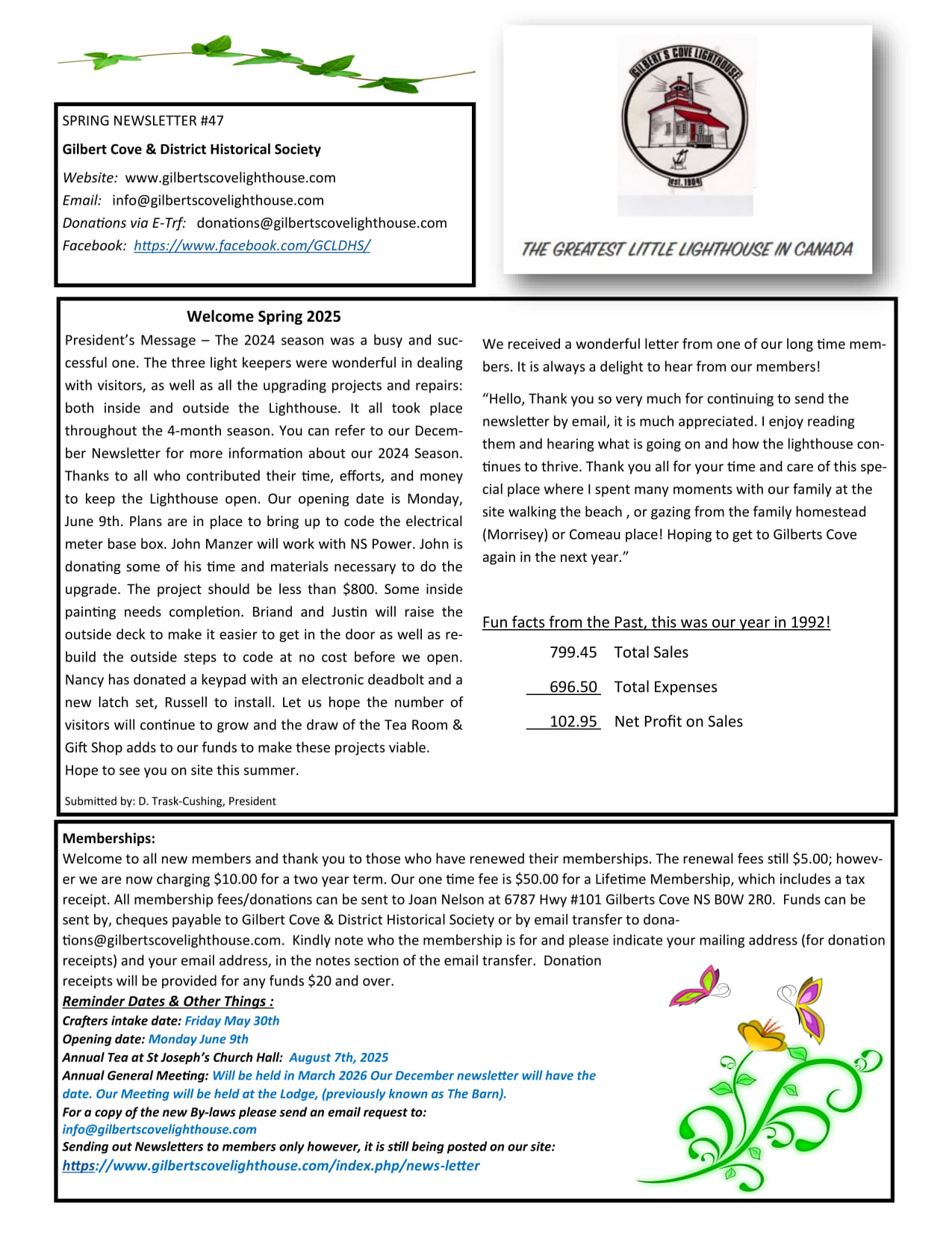 NEWSLETTER 47 May 2025a 1